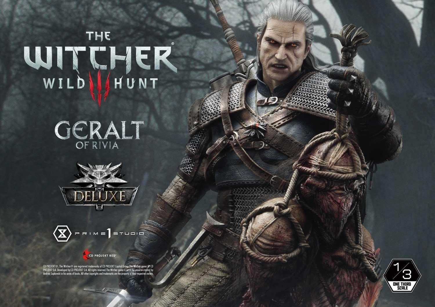 The Witcher 3: Wild Hunt - Geralt - Museum Masterline Series  (MMW3-01DX) - 1/3 - DX version (Prime 1 Studio) photo 9