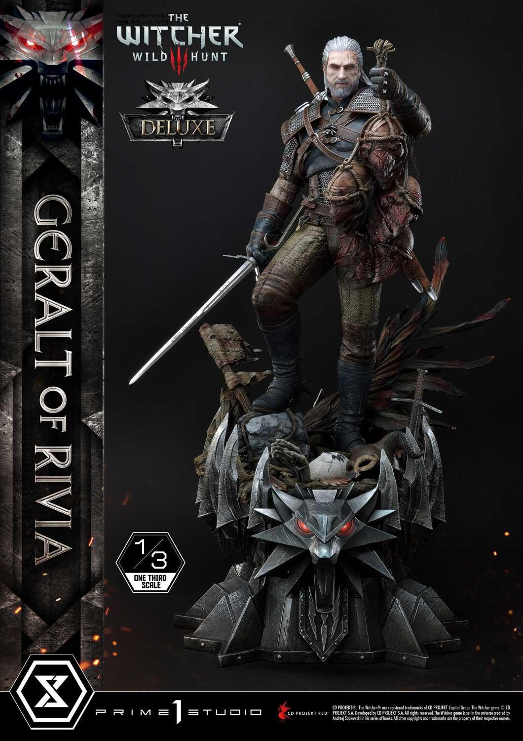 The Witcher 3: Wild Hunt - Geralt - Museum Masterline Series  (MMW3-01DX) - 1/3 - DX version (Prime 1 Studio) photo 10