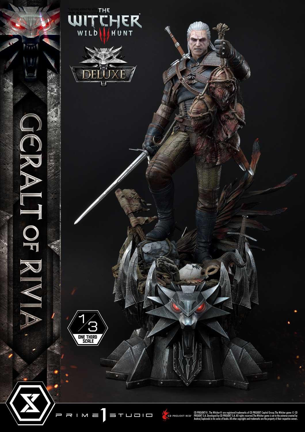 The Witcher 3: Wild Hunt - Geralt - Museum Masterline Series  (MMW3-01DX) - 1/3 - DX version (Prime 1 Studio) photo 11