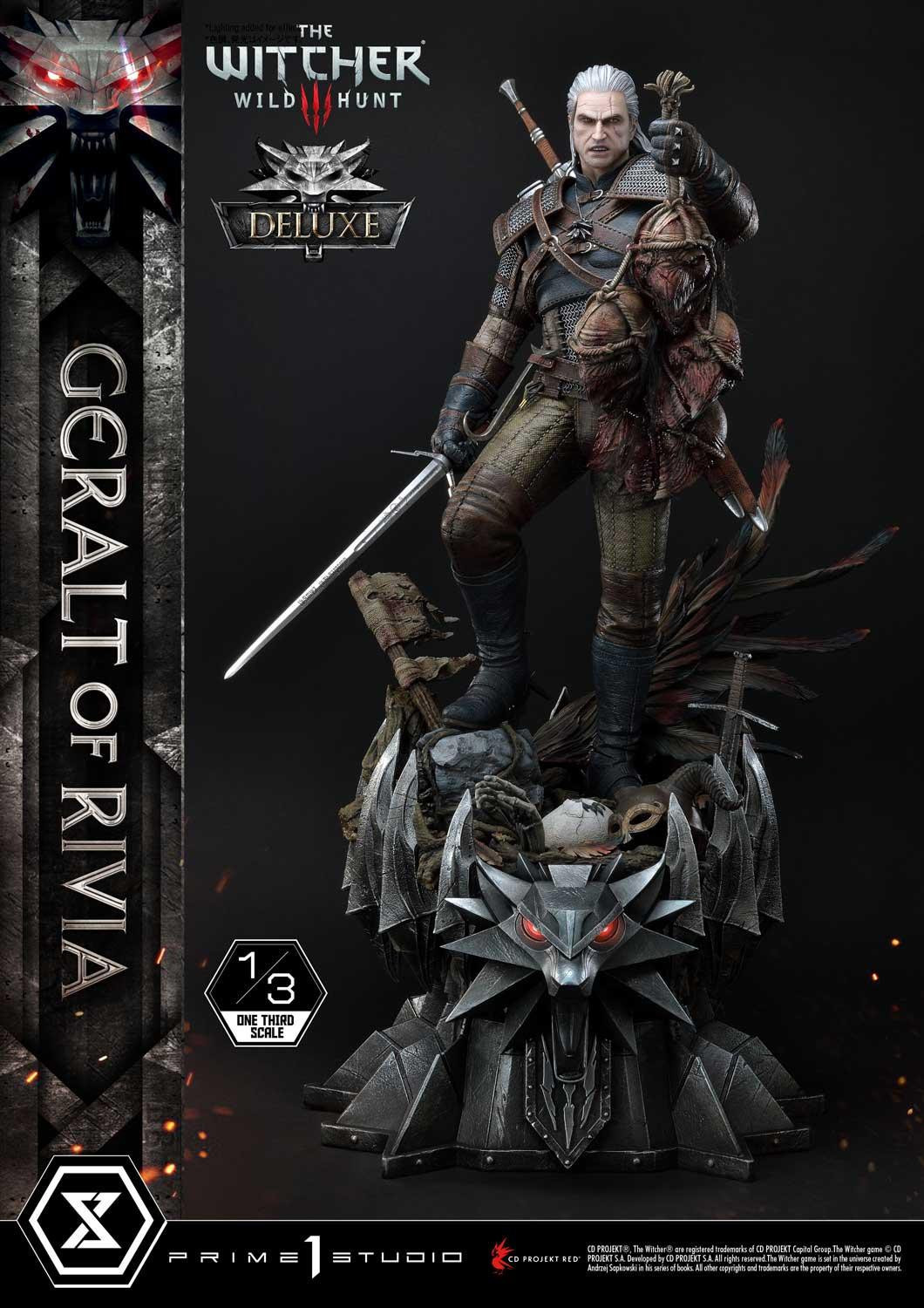 The Witcher 3: Wild Hunt - Geralt - Museum Masterline Series  (MMW3-01DX) - 1/3 - DX version (Prime 1 Studio) photo 12