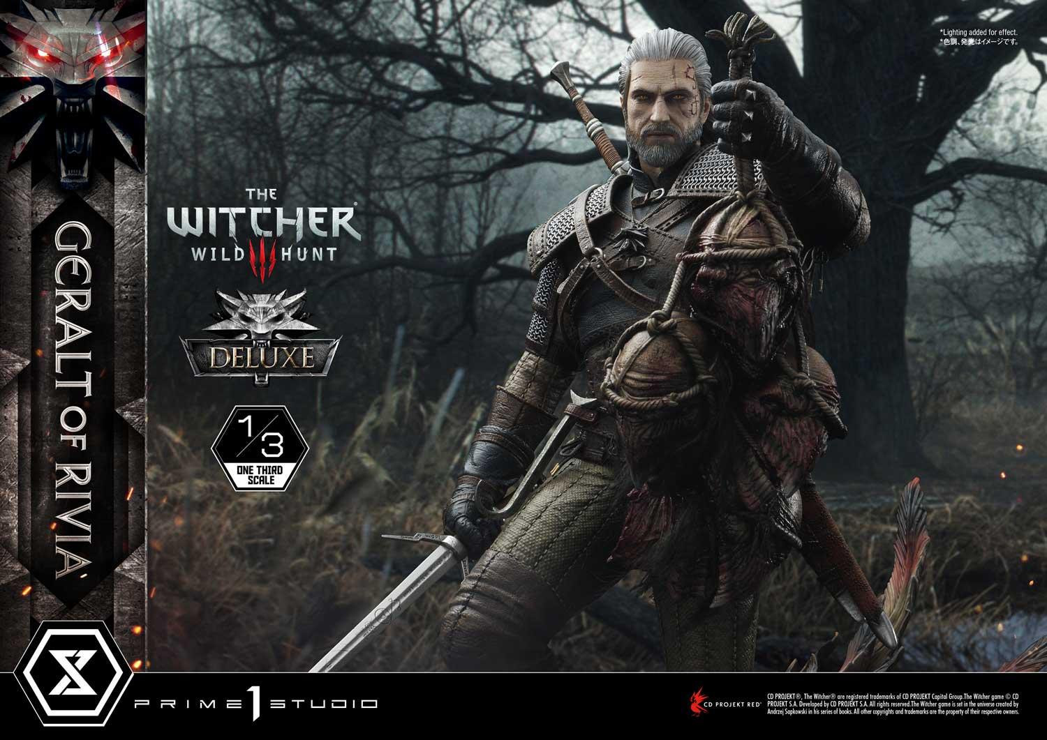 The Witcher 3: Wild Hunt - Geralt - Museum Masterline Series  (MMW3-01DX) - 1/3 - DX version (Prime 1 Studio) photo 13
