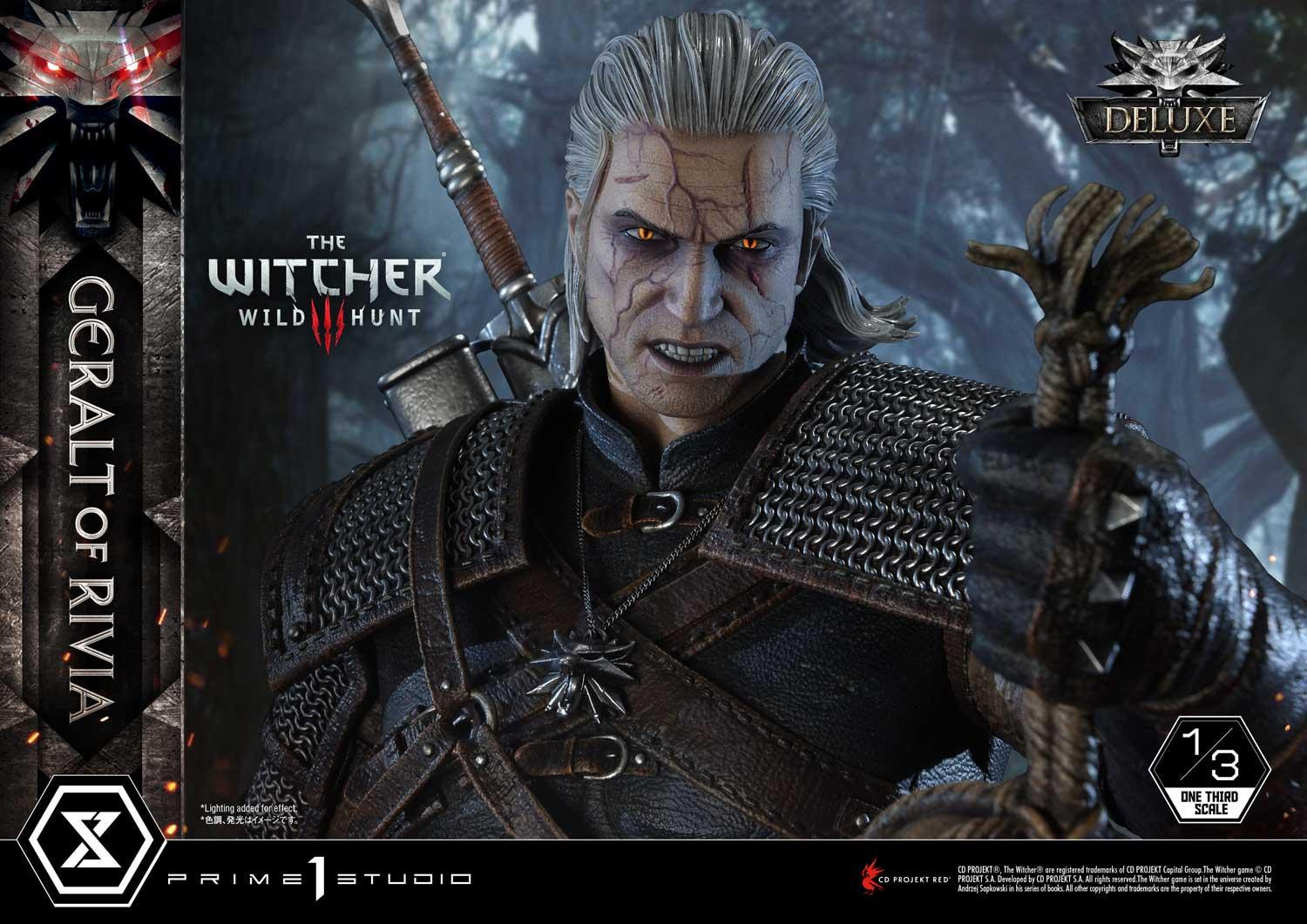 The Witcher 3: Wild Hunt - Geralt - Museum Masterline Series  (MMW3-01DX) - 1/3 - DX version (Prime 1 Studio) photo 14