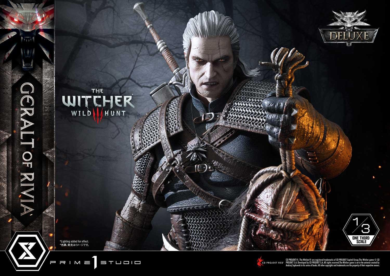 The Witcher 3: Wild Hunt - Geralt - Museum Masterline Series  (MMW3-01DX) - 1/3 - DX version (Prime 1 Studio) photo 15