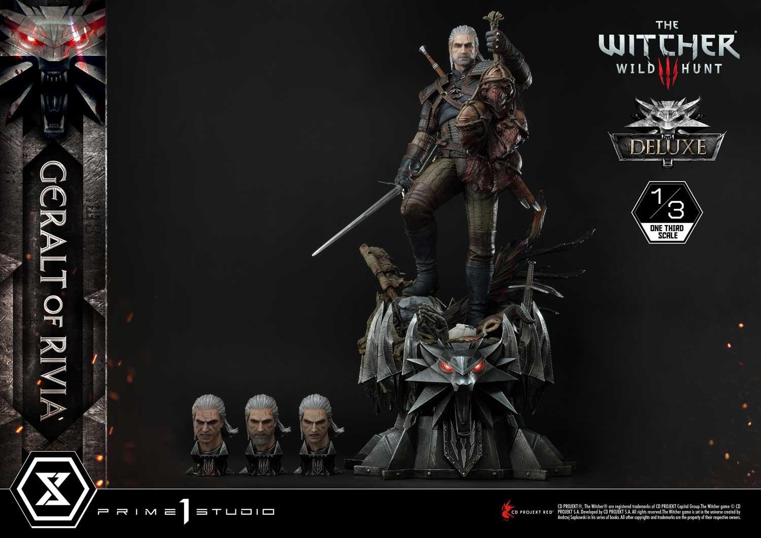 The Witcher 3: Wild Hunt - Geralt - Museum Masterline Series  (MMW3-01DX) - 1/3 - DX version (Prime 1 Studio) photo 16