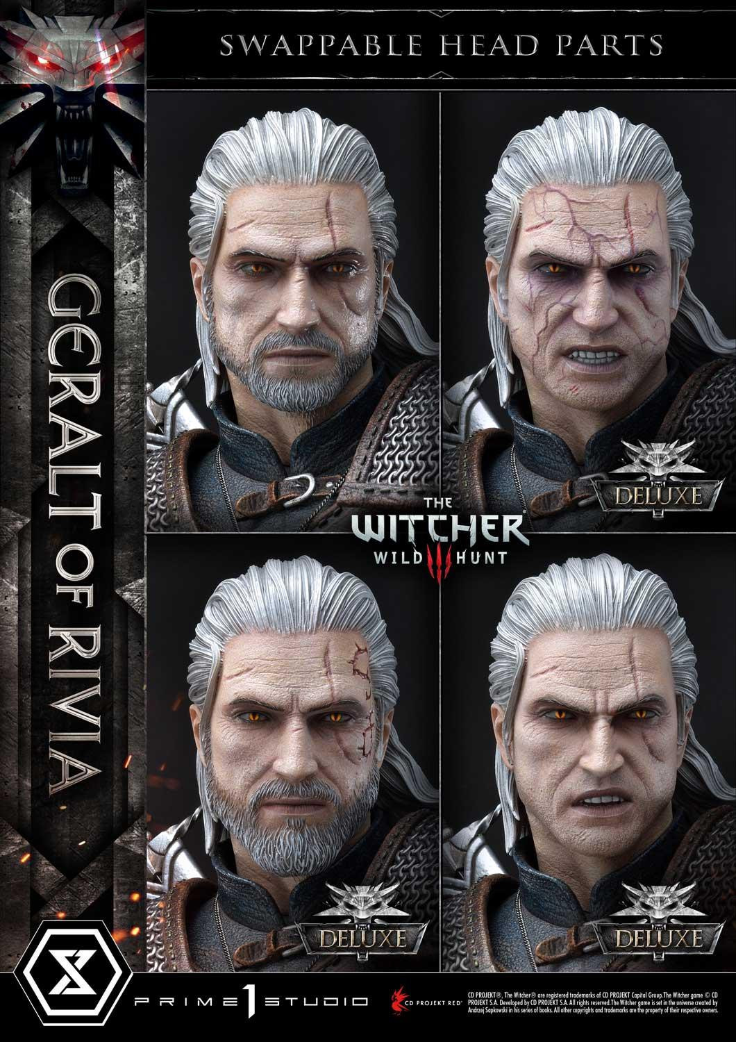 The Witcher 3: Wild Hunt - Geralt - Museum Masterline Series  (MMW3-01DX) - 1/3 - DX version (Prime 1 Studio) photo 17