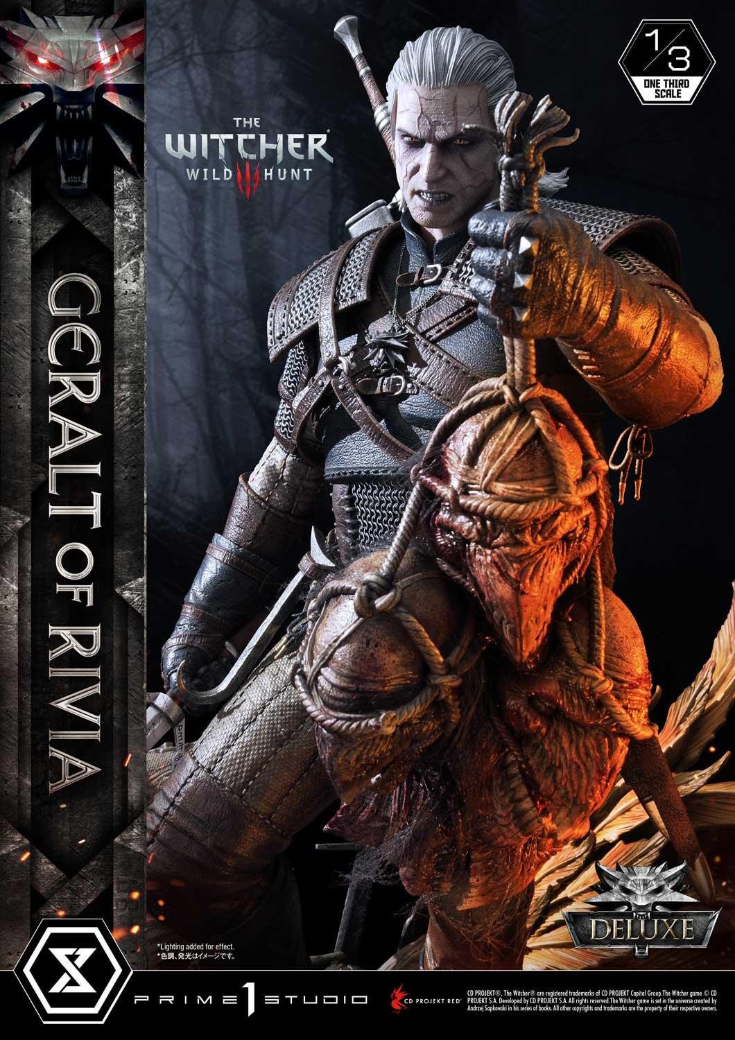 The Witcher 3: Wild Hunt - Geralt - Museum Masterline Series  (MMW3-01DX) - 1/3 - DX version (Prime 1 Studio) photo 19