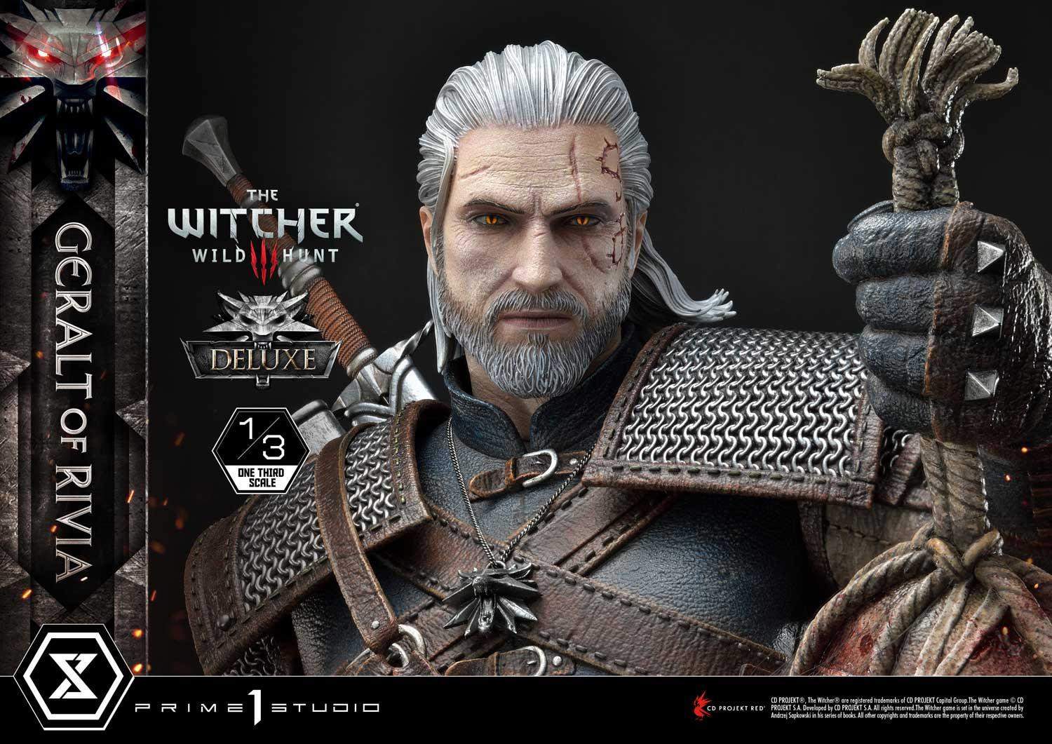The Witcher 3: Wild Hunt - Geralt - Museum Masterline Series  (MMW3-01DX) - 1/3 - DX version (Prime 1 Studio) photo 22