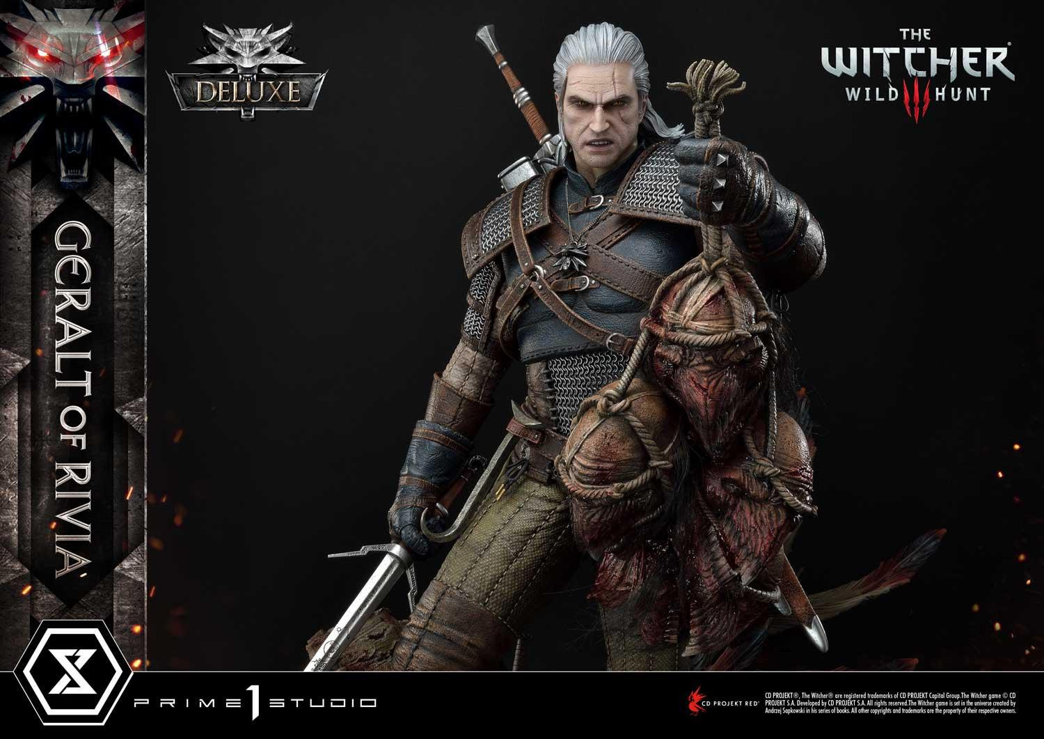 The Witcher 3: Wild Hunt - Geralt - Museum Masterline Series  (MMW3-01DX) - 1/3 - DX version (Prime 1 Studio) photo 25