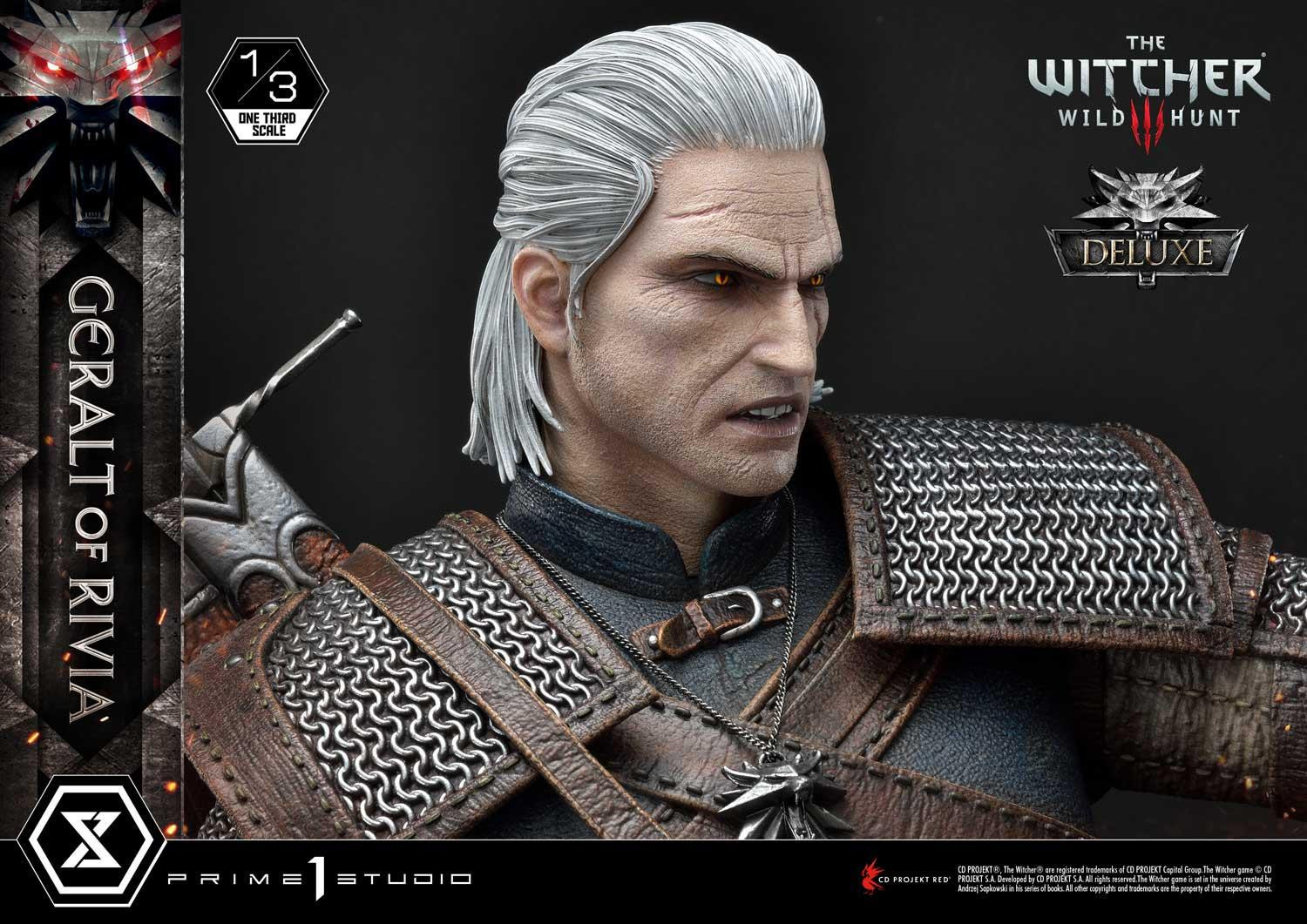 The Witcher 3: Wild Hunt - Geralt - Museum Masterline Series  (MMW3-01DX) - 1/3 - DX version (Prime 1 Studio) photo 28