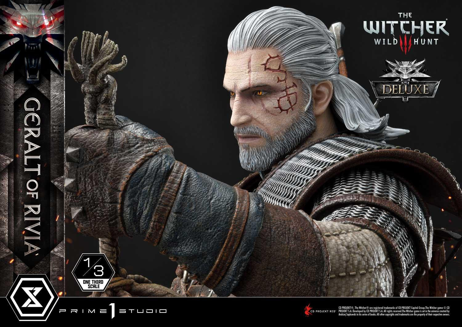 The Witcher 3: Wild Hunt - Geralt - Museum Masterline Series  (MMW3-01DX) - 1/3 - DX version (Prime 1 Studio) photo 29