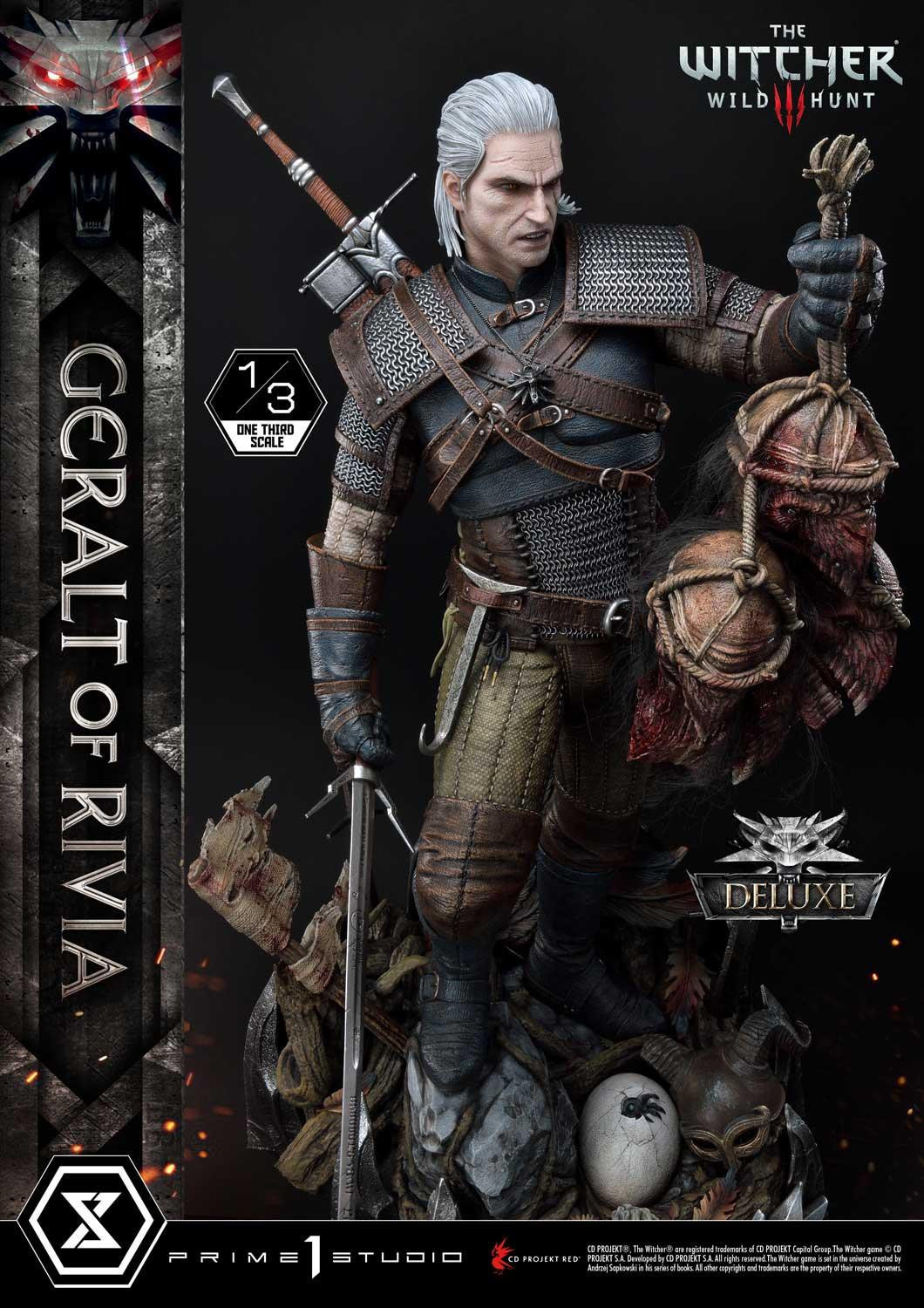 The Witcher 3: Wild Hunt - Geralt - Museum Masterline Series  (MMW3-01DX) - 1/3 - DX version (Prime 1 Studio) photo 32