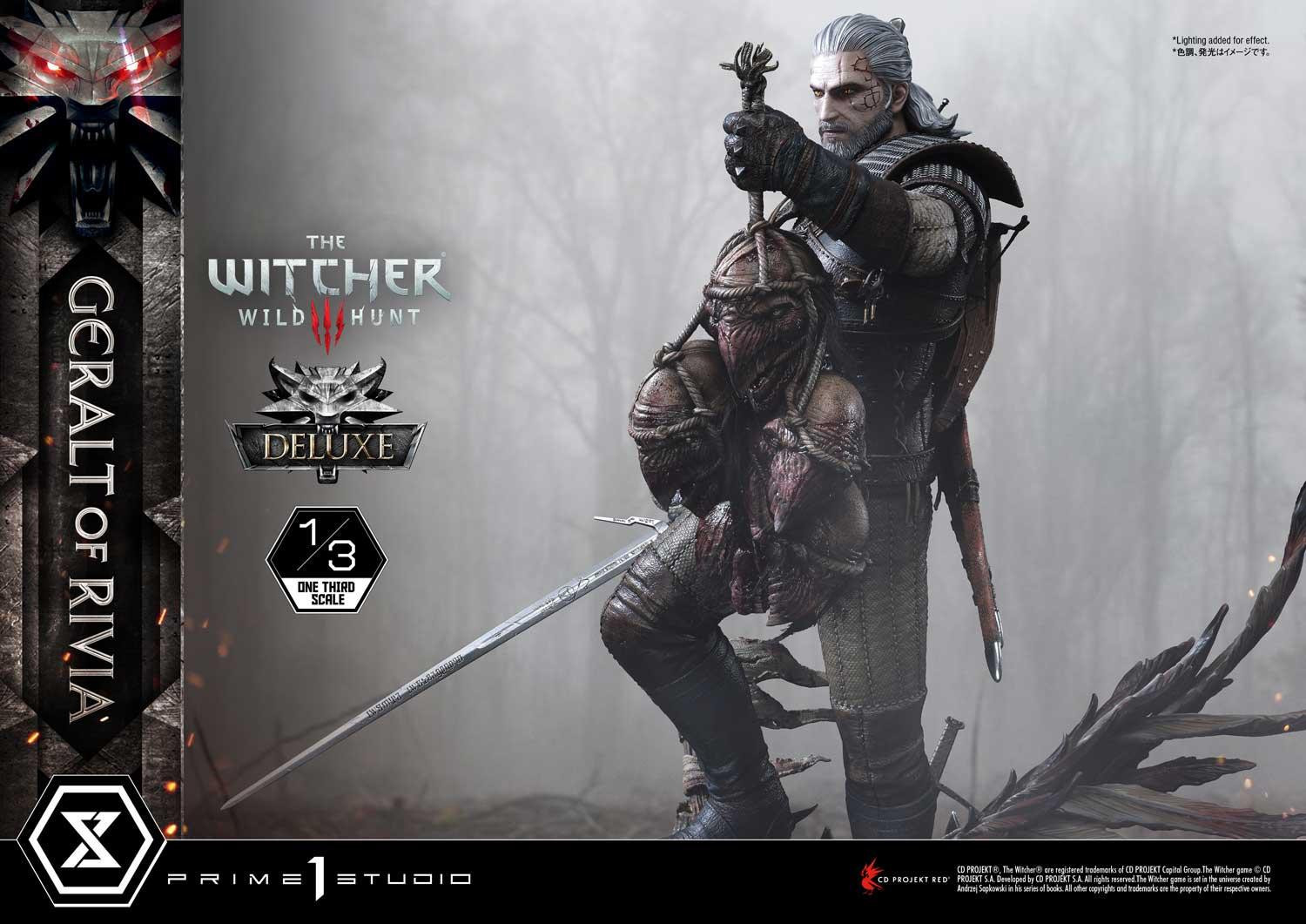 The Witcher 3: Wild Hunt - Geralt - Museum Masterline Series  (MMW3-01DX) - 1/3 - DX version (Prime 1 Studio) photo 34