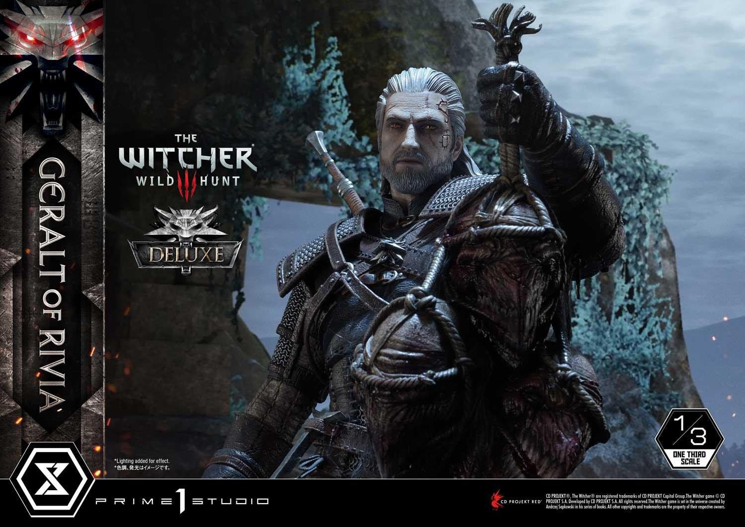 The Witcher 3: Wild Hunt - Geralt - Museum Masterline Series  (MMW3-01DX) - 1/3 - DX version (Prime 1 Studio) photo 35
