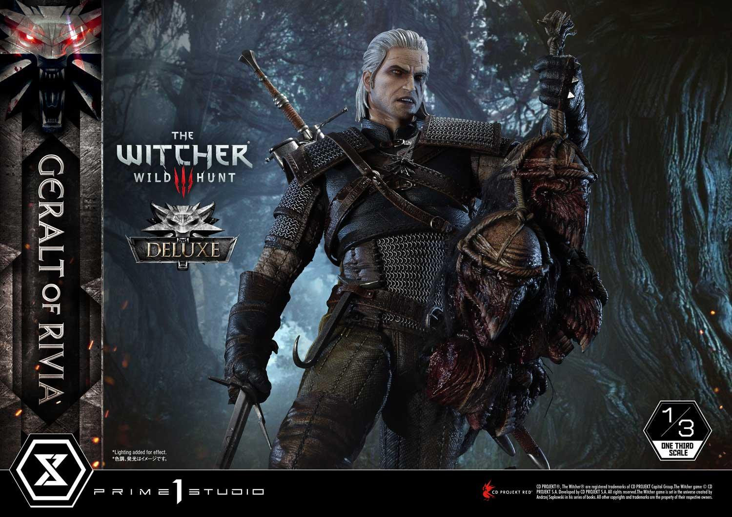 The Witcher 3: Wild Hunt - Geralt - Museum Masterline Series  (MMW3-01DX) - 1/3 - DX version (Prime 1 Studio) photo 36