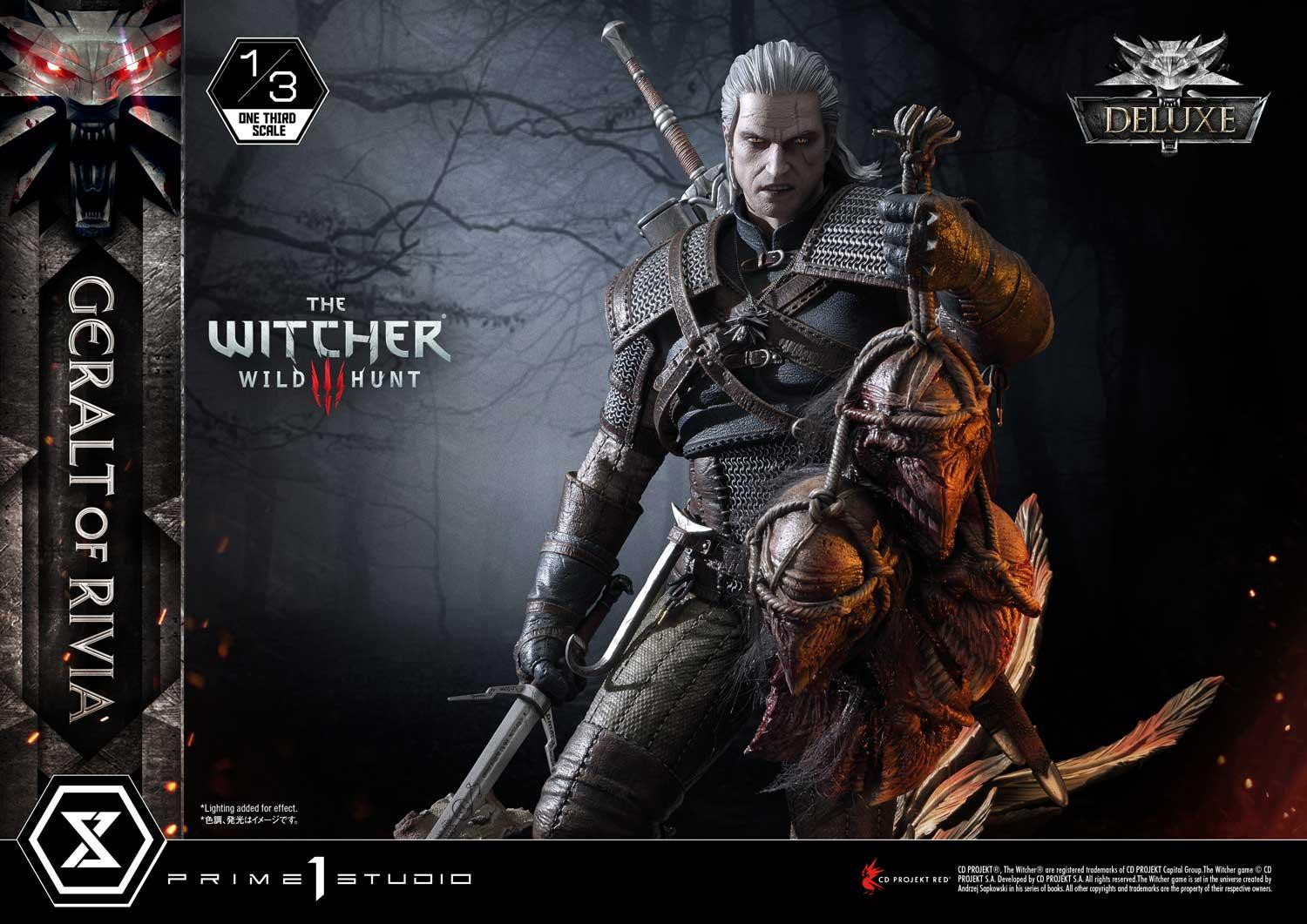 The Witcher 3: Wild Hunt - Geralt - Museum Masterline Series  (MMW3-01DX) - 1/3 - DX version (Prime 1 Studio) photo 38