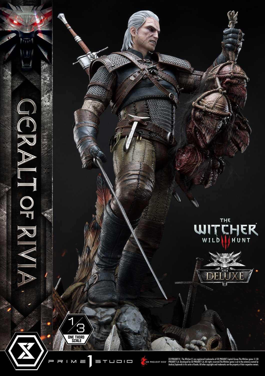 The Witcher 3: Wild Hunt - Geralt - Museum Masterline Series  (MMW3-01DX) - 1/3 - DX version (Prime 1 Studio) photo 39