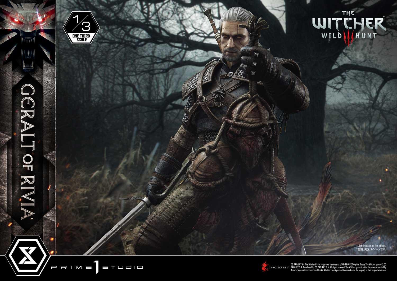 The Witcher 3: Wild Hunt - Geralt - Museum Masterline Series  (MMW3-01DX) - 1/3 - DX version (Prime 1 Studio) photo 41