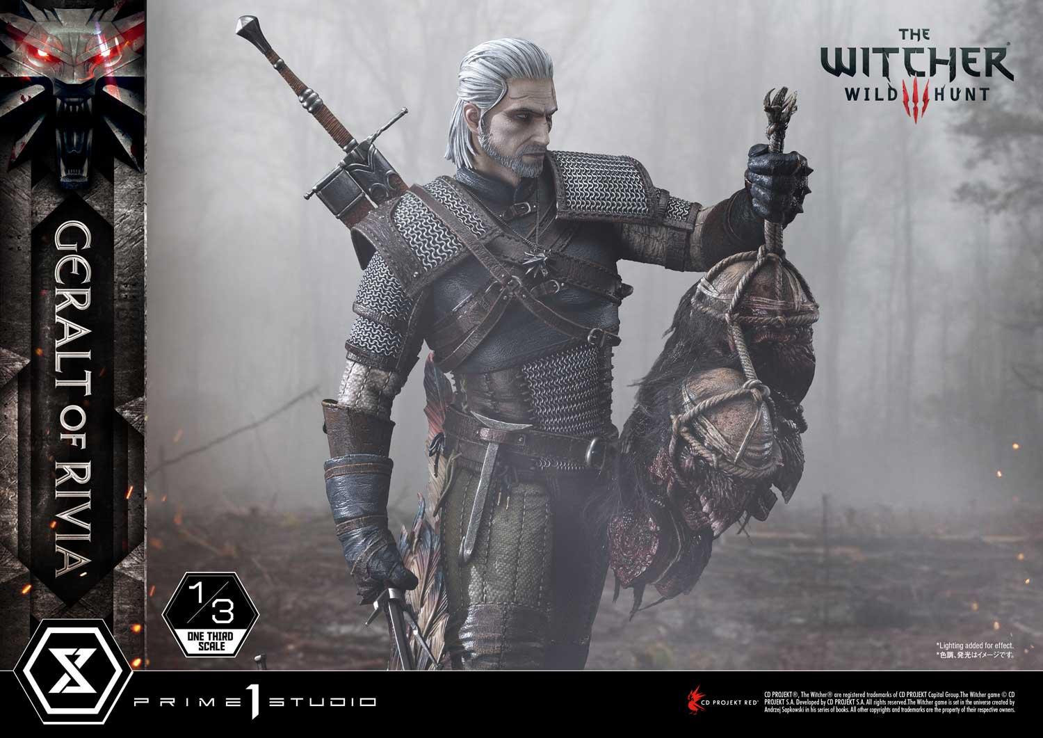 The Witcher 3: Wild Hunt - Geralt - Museum Masterline Series  (MMW3-01DX) - 1/3 - DX version (Prime 1 Studio) photo 51