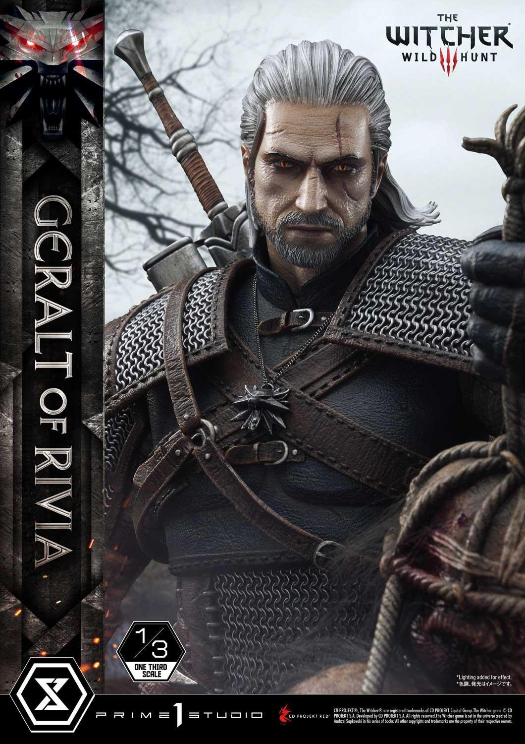 The Witcher 3: Wild Hunt - Geralt - Museum Masterline Series  (MMW3-01DX) - 1/3 - DX version (Prime 1 Studio) photo 55