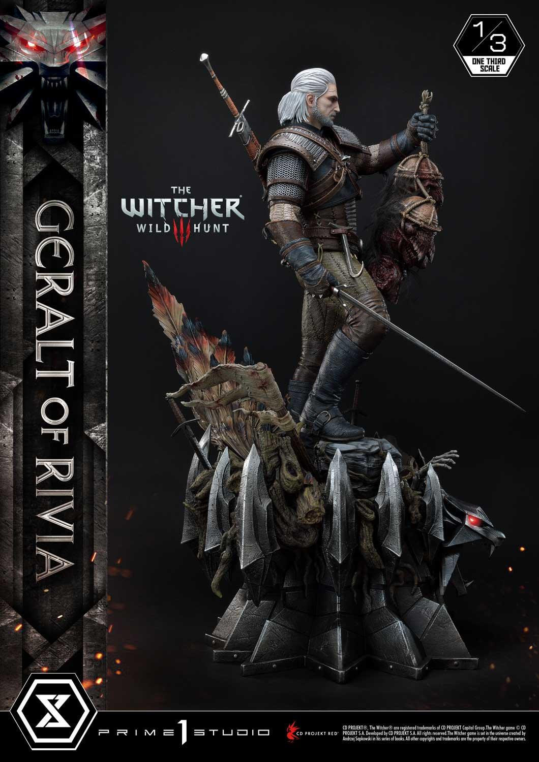 The Witcher 3: Wild Hunt - Geralt - Museum Masterline Series  (MMW3-01DX) - 1/3 - DX version (Prime 1 Studio) photo 56
