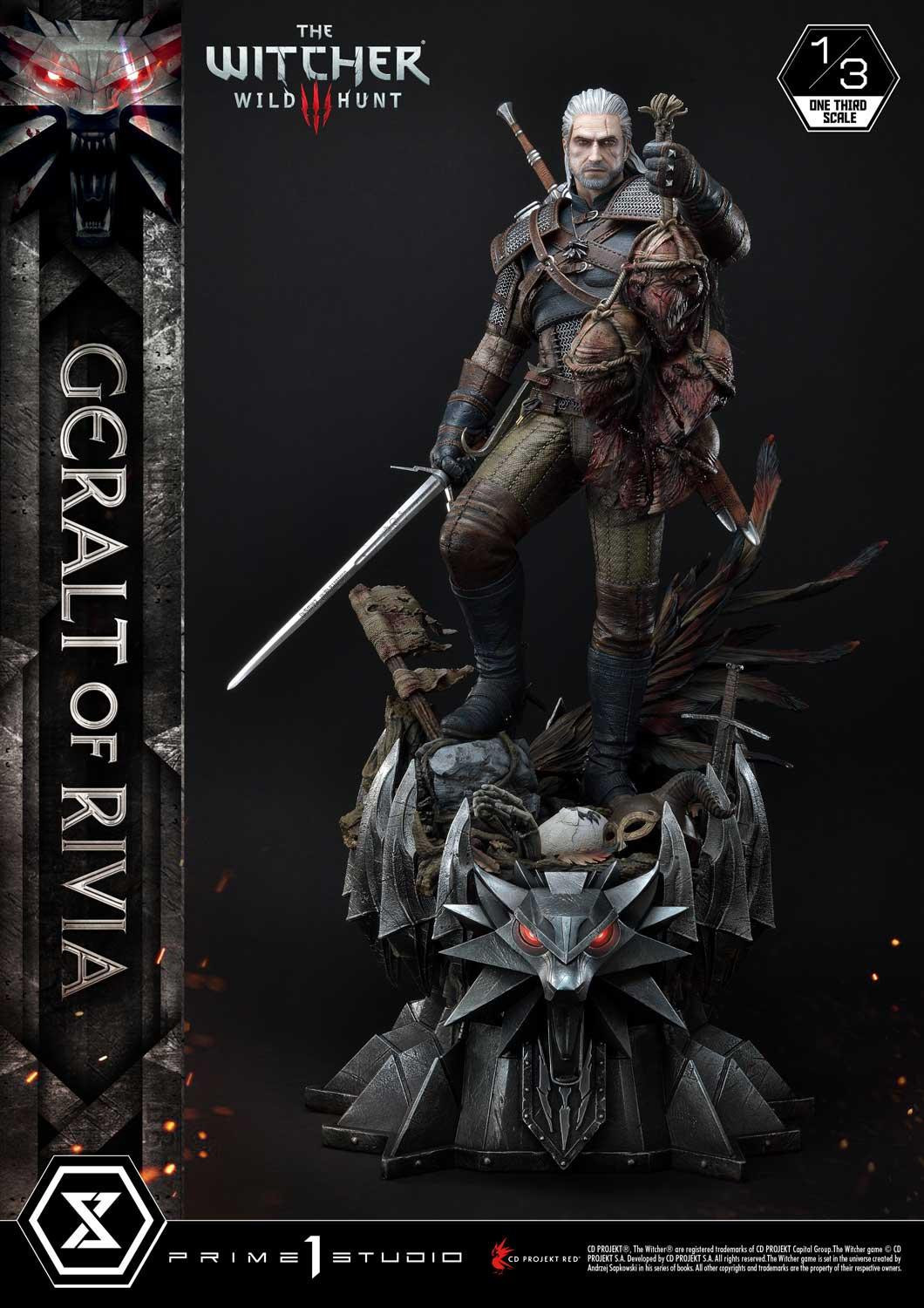 The Witcher 3: Wild Hunt - Geralt - Museum Masterline Series  (MMW3-01DX) - 1/3 - DX version (Prime 1 Studio) photo 59