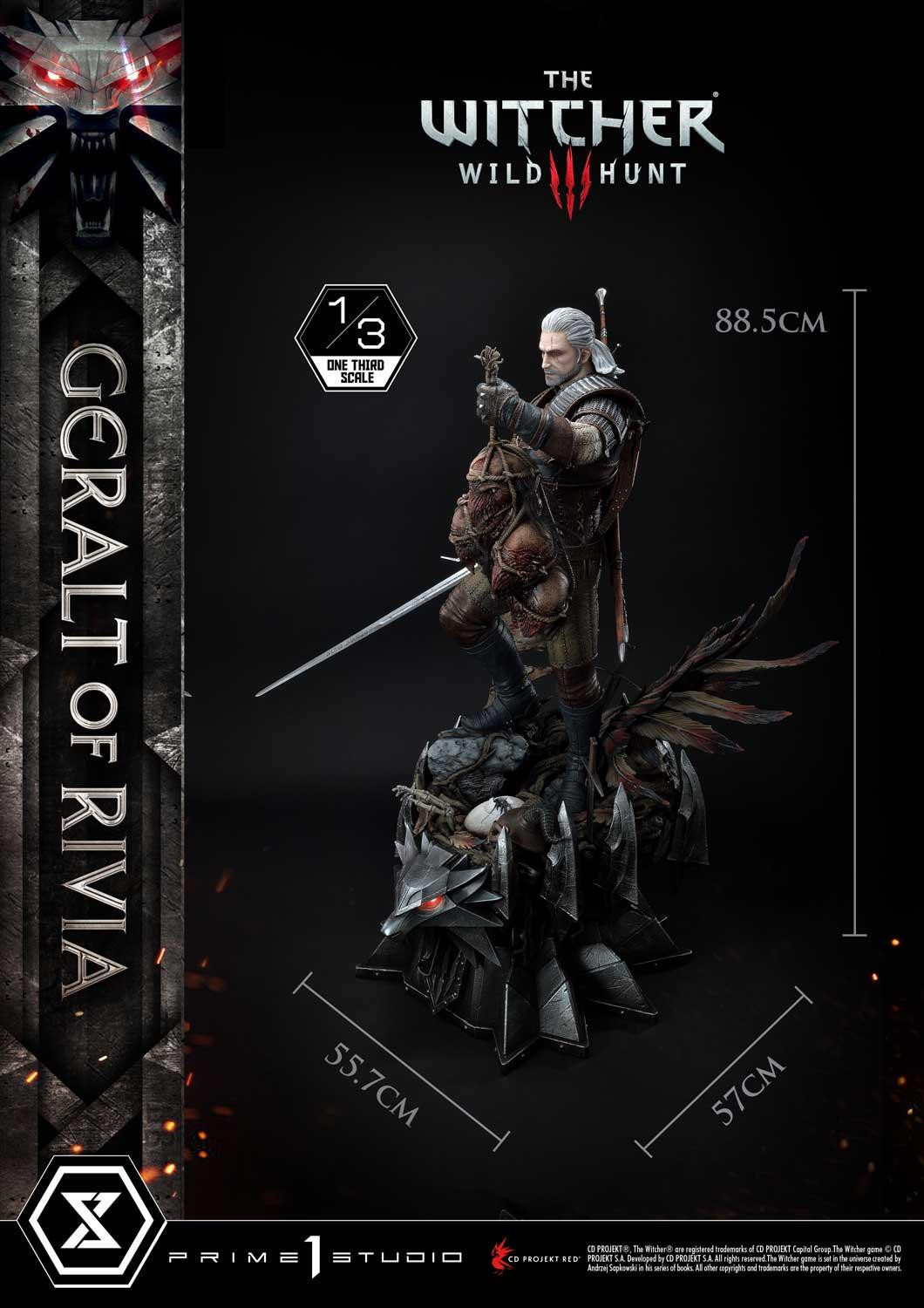 The Witcher 3: Wild Hunt - Geralt - Museum Masterline Series  (MMW3-01DX) - 1/3 - DX version (Prime 1 Studio) photo 60