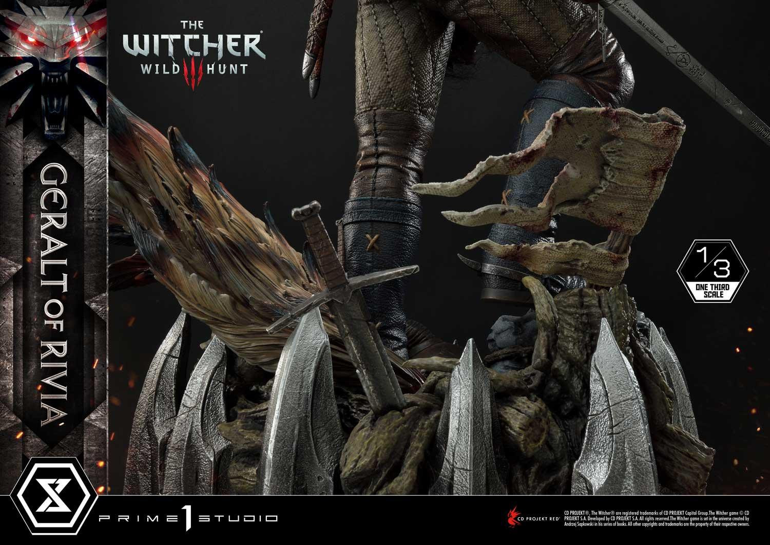 The Witcher 3: Wild Hunt - Geralt - Museum Masterline Series  (MMW3-01DX) - 1/3 - DX version (Prime 1 Studio) photo 63