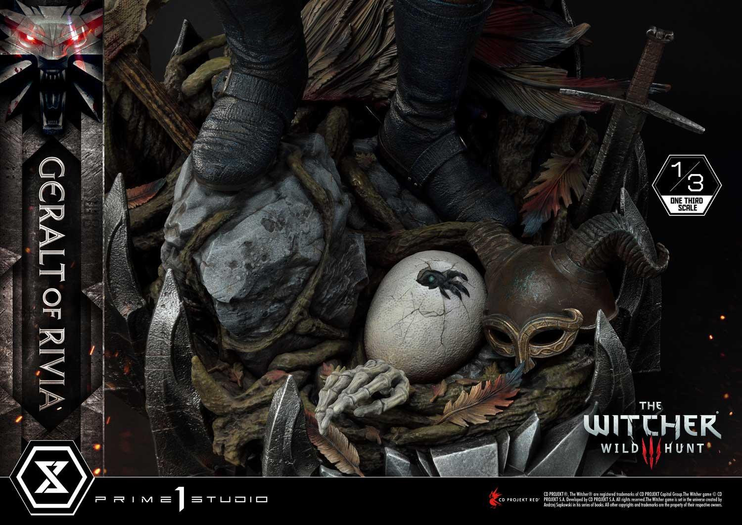 The Witcher 3: Wild Hunt - Geralt - Museum Masterline Series  (MMW3-01DX) - 1/3 - DX version (Prime 1 Studio) photo 64
