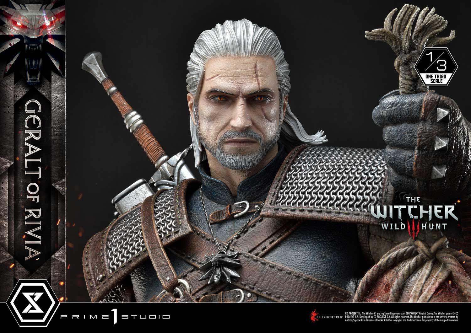 The Witcher 3: Wild Hunt - Geralt - Museum Masterline Series  (MMW3-01DX) - 1/3 - DX version (Prime 1 Studio) photo 68