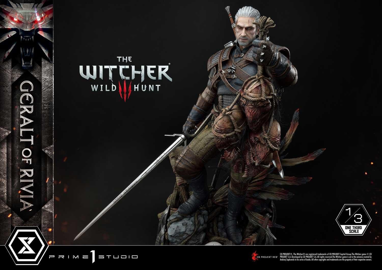The Witcher 3: Wild Hunt - Geralt - Museum Masterline Series  (MMW3-01DX) - 1/3 - DX version (Prime 1 Studio) photo 69