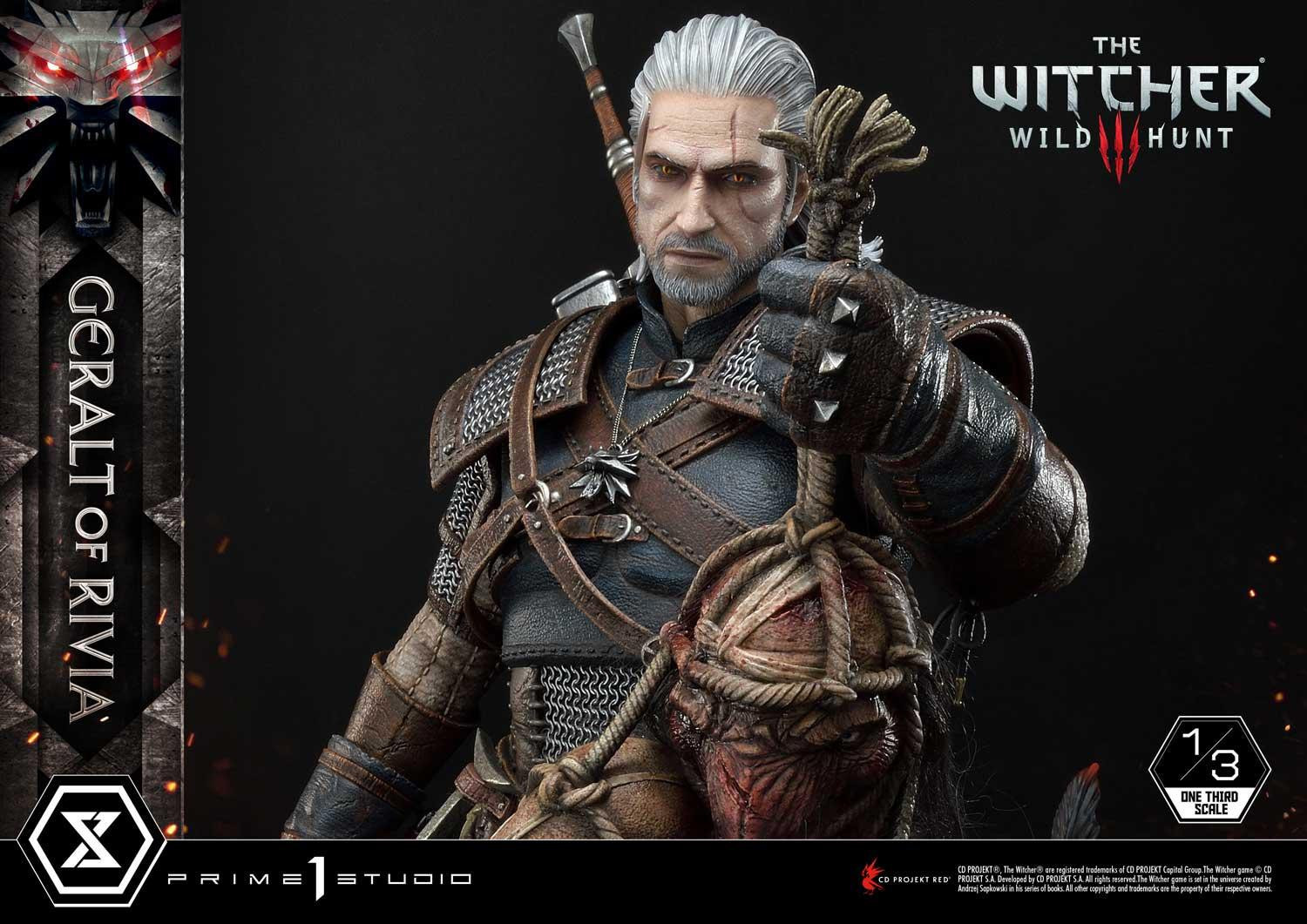 The Witcher 3: Wild Hunt - Geralt - Museum Masterline Series  (MMW3-01DX) - 1/3 - DX version (Prime 1 Studio) photo 70
