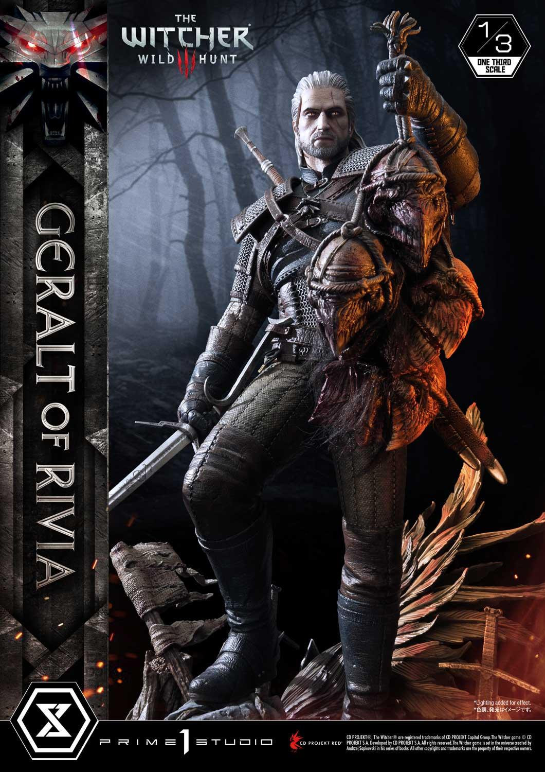 The Witcher 3: Wild Hunt - Geralt - Museum Masterline Series  (MMW3-01DX) - 1/3 - DX version (Prime 1 Studio) photo 72