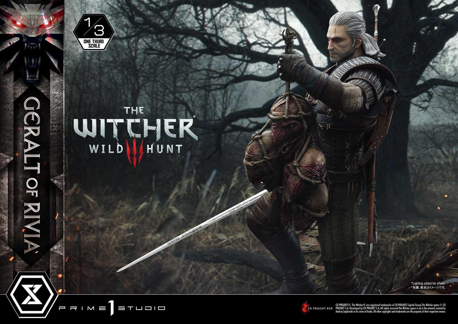 The Witcher 3: Wild Hunt - Geralt - Museum Masterline Series  (MMW3-01DX) - 1/3 - DX version (Prime 1 Studio) photo 73