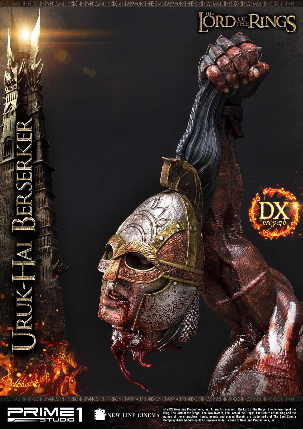Lord of the Rings: The Two Towers - Uruk-Hai Berserker - Premium Masterline  (PMLOTR-04DX) - 1/4 - DX Version (Prime 1 Studio) photo 18
