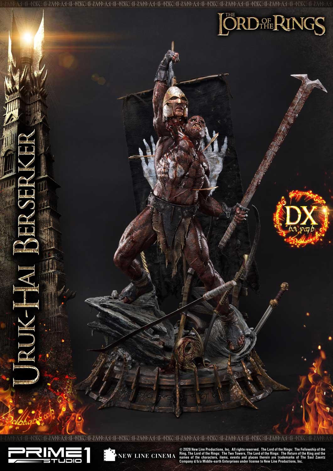 Lord of the Rings: The Two Towers - Uruk-Hai Berserker - Premium Masterline  (PMLOTR-04DX) - 1/4 - DX Version (Prime 1 Studio) photo 20