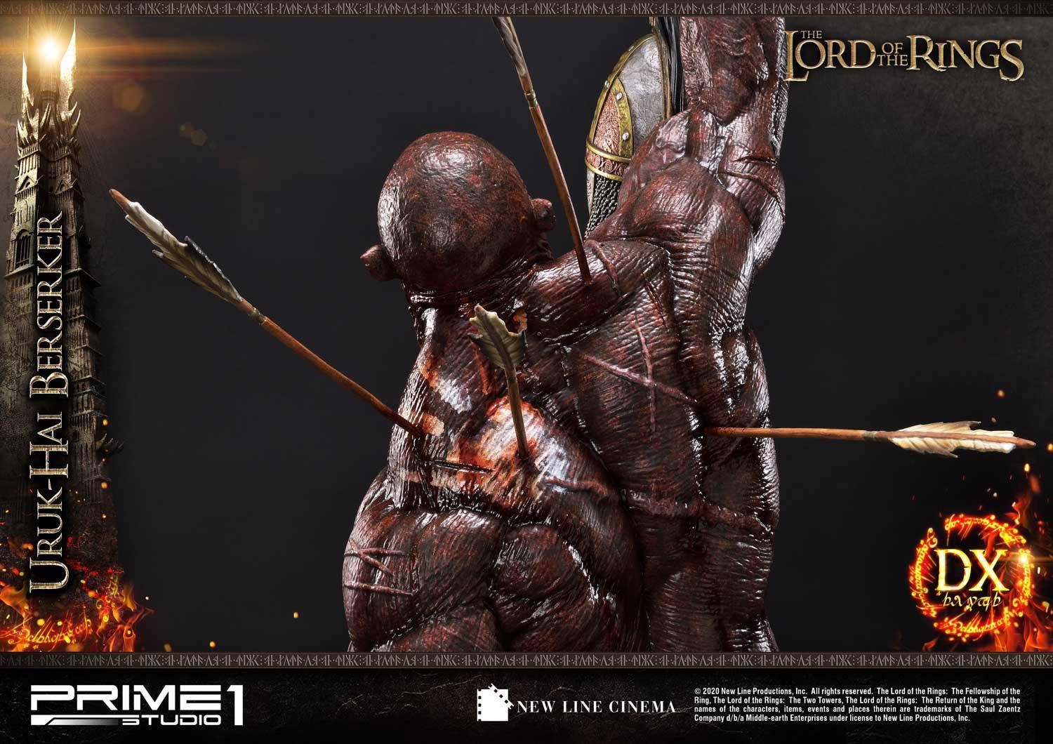 Lord of the Rings: The Two Towers - Uruk-Hai Berserker - Premium Masterline  (PMLOTR-04DX) - 1/4 - DX Version (Prime 1 Studio) photo 31
