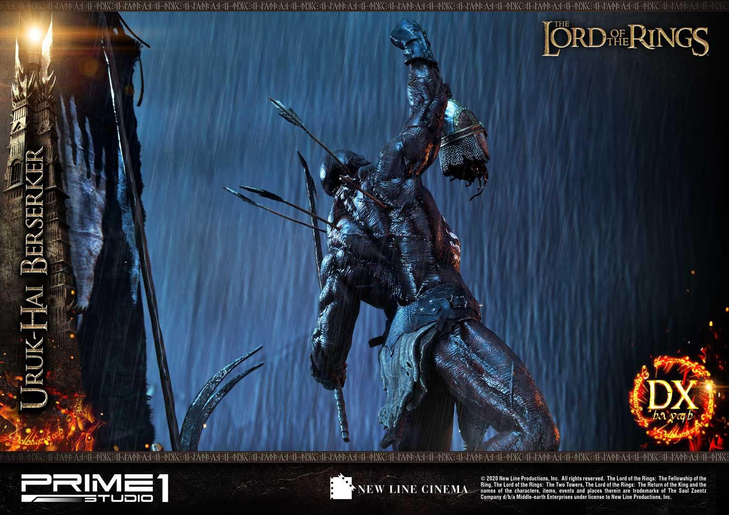 Lord of the Rings: The Two Towers - Uruk-Hai Berserker - Premium Masterline  (PMLOTR-04DX) - 1/4 - DX Version (Prime 1 Studio) photo 36