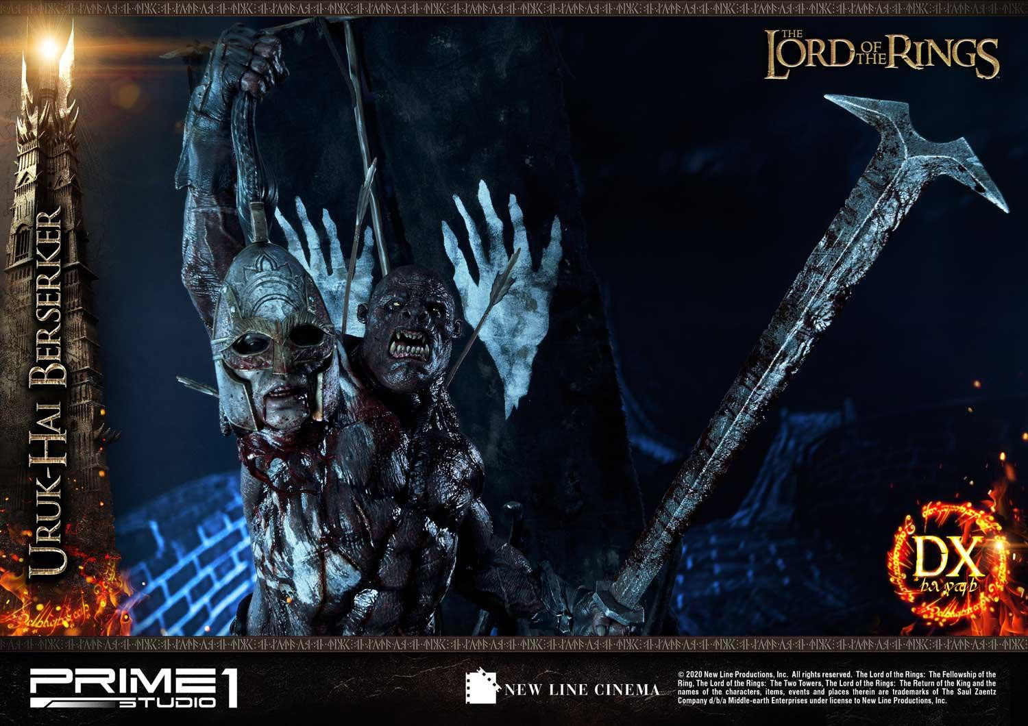Lord of the Rings: The Two Towers - Uruk-Hai Berserker - Premium Masterline  (PMLOTR-04DX) - 1/4 - DX Version (Prime 1 Studio) photo 37