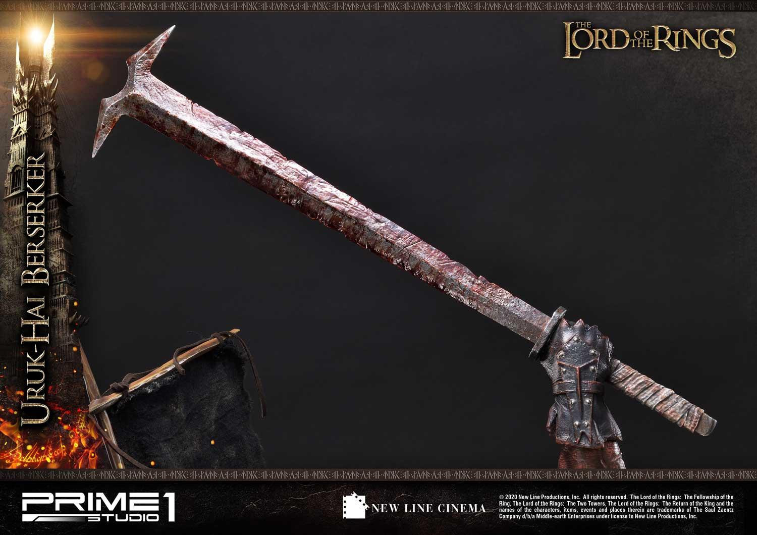 Lord of the Rings: The Two Towers - Uruk-Hai Berserker - Premium Masterline  (PMLOTR-04DX) - 1/4 - DX Version (Prime 1 Studio) photo 38