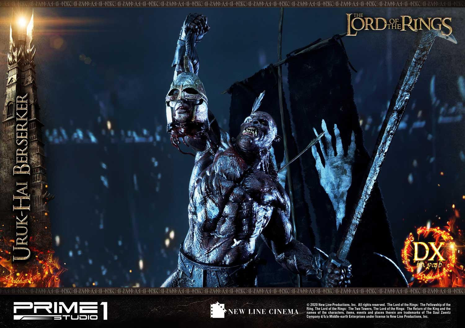 Lord of the Rings: The Two Towers - Uruk-Hai Berserker - Premium Masterline  (PMLOTR-04DX) - 1/4 - DX Version (Prime 1 Studio) photo 39