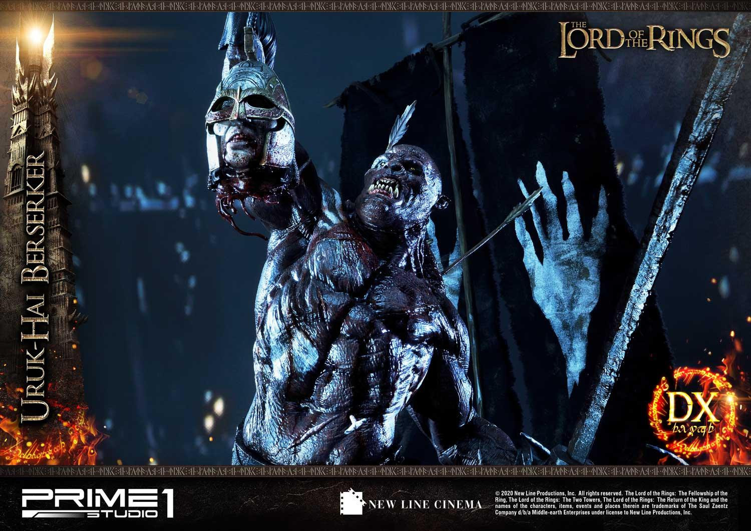 Lord of the Rings: The Two Towers - Uruk-Hai Berserker - Premium Masterline  (PMLOTR-04DX) - 1/4 - DX Version (Prime 1 Studio) photo 40