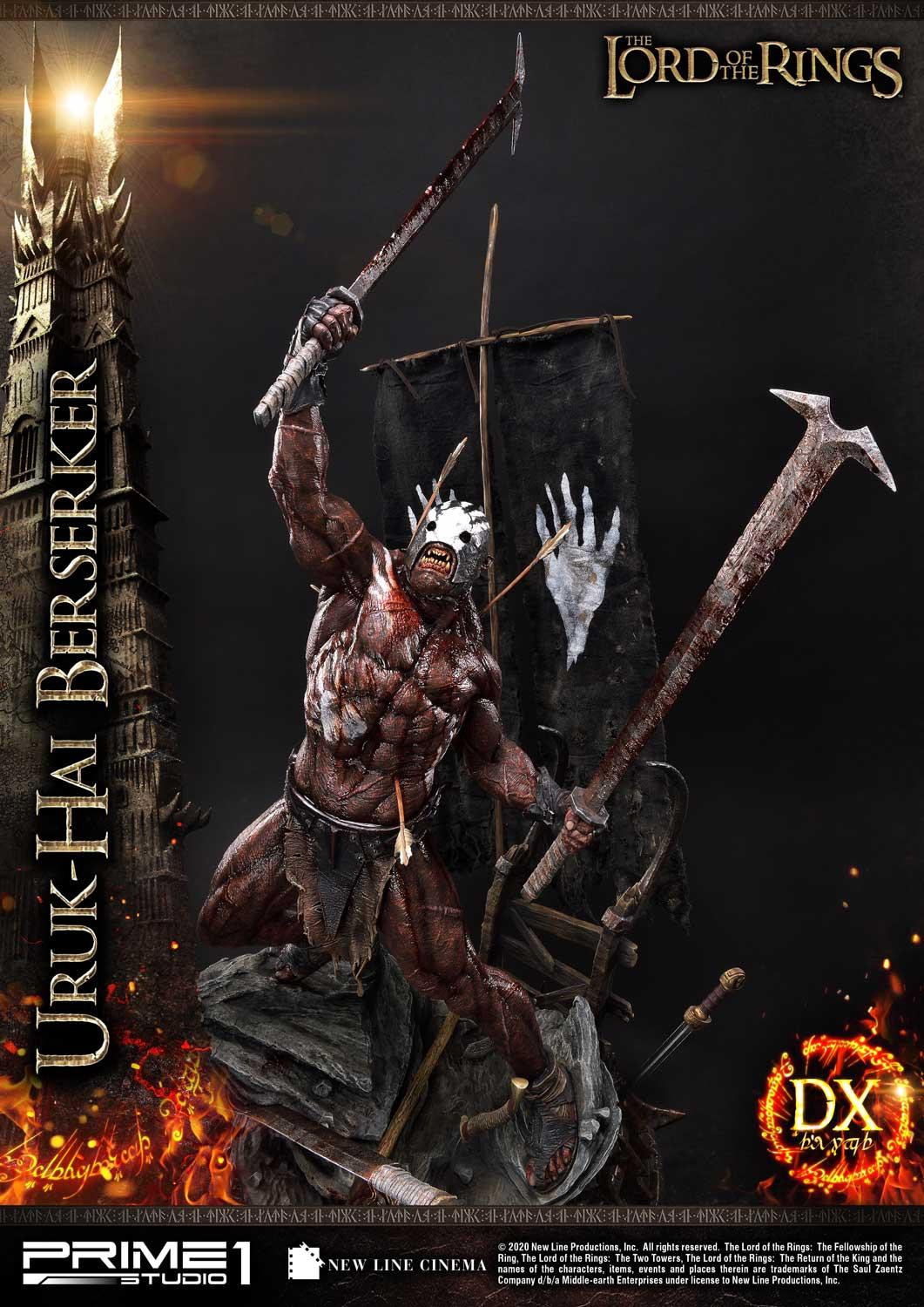 Lord of the Rings: The Two Towers - Uruk-Hai Berserker - Premium Masterline  (PMLOTR-04DX) - 1/4 - DX Version (Prime 1 Studio) photo 41