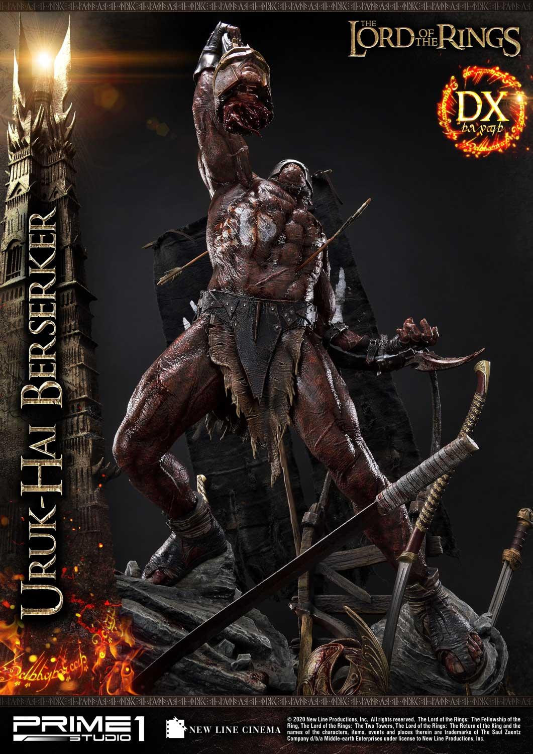 Lord of the Rings: The Two Towers - Uruk-Hai Berserker - Premium Masterline  (PMLOTR-04DX) - 1/4 - DX Version (Prime 1 Studio) photo 45