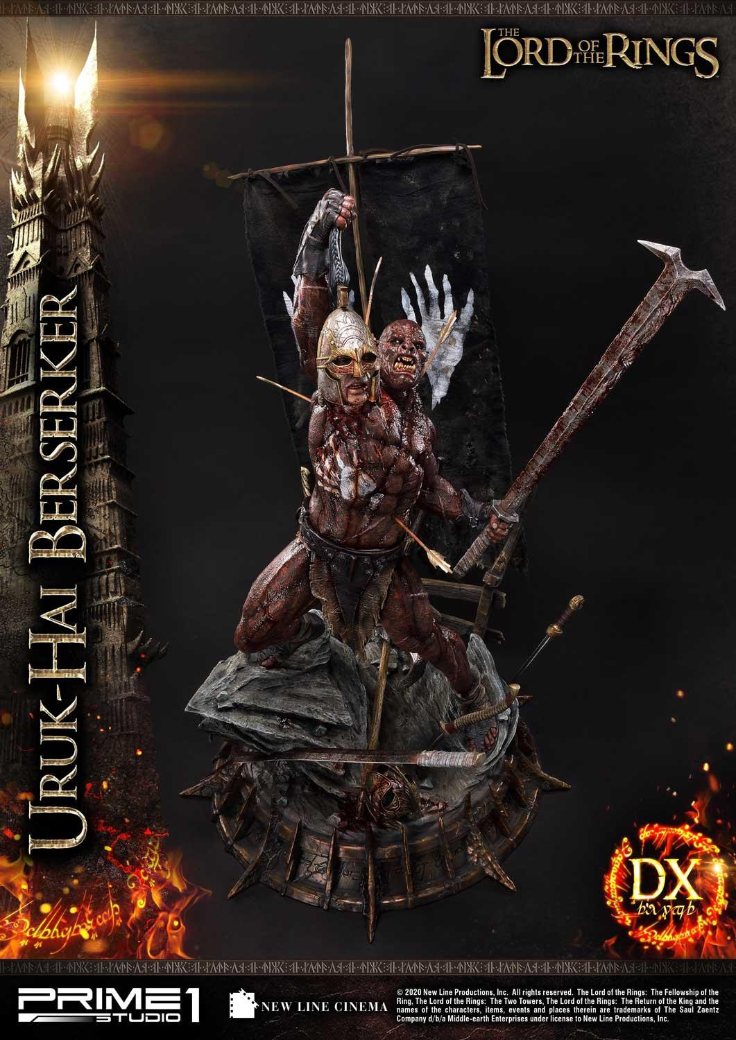 Lord of the Rings: The Two Towers - Uruk-Hai Berserker - Premium Masterline  (PMLOTR-04DX) - 1/4 - DX Version (Prime 1 Studio) photo 46