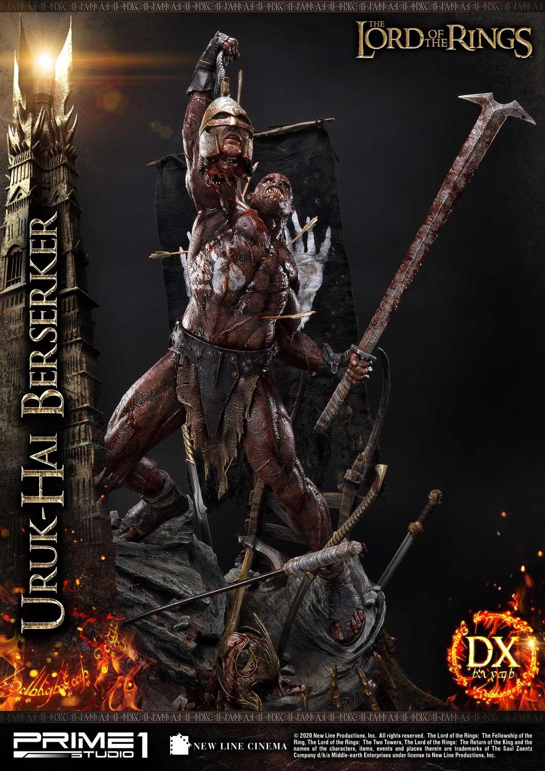 Lord of the Rings: The Two Towers - Uruk-Hai Berserker - Premium Masterline  (PMLOTR-04DX) - 1/4 - DX Version (Prime 1 Studio) photo 48