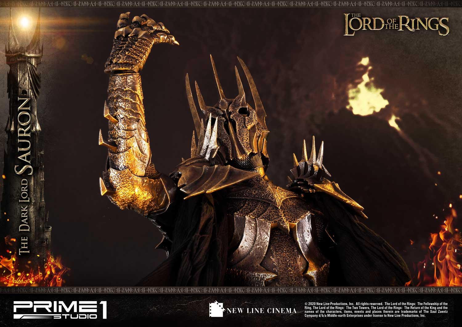 The Lord of the Rings: The Fellowship of the Ring - Sauron - Premium Masterline  (PMLOTR-01) - 1/4 (Prime 1 Studio) photo 5