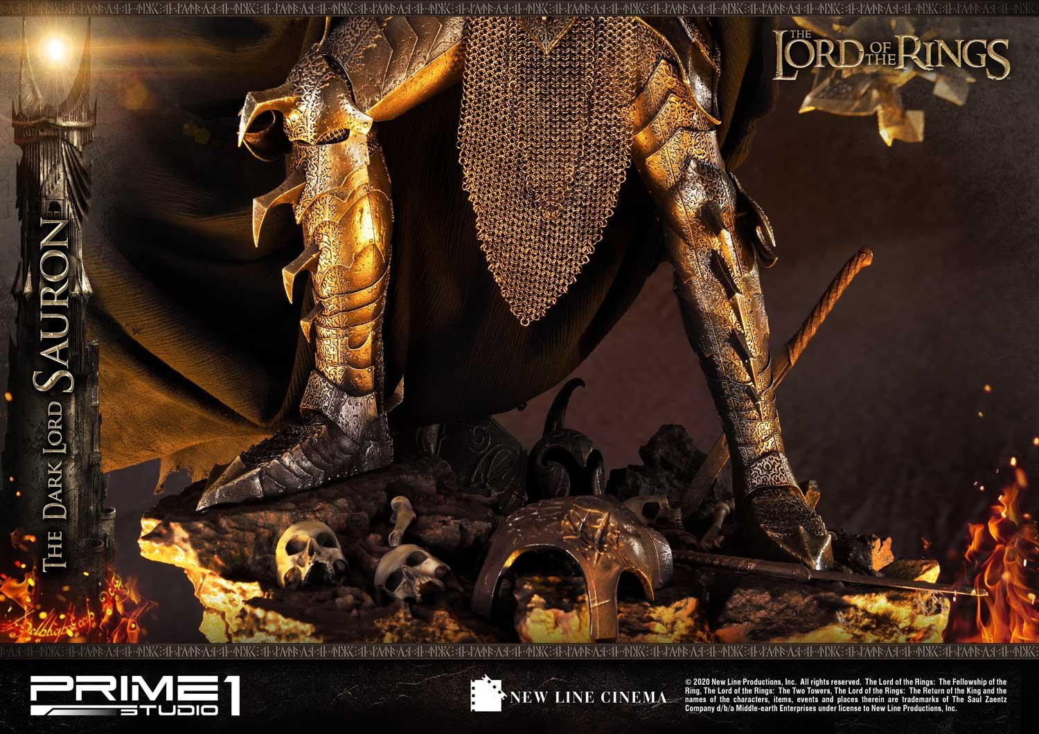 The Lord of the Rings: The Fellowship of the Ring - Sauron - Premium Masterline  (PMLOTR-01) - 1/4 (Prime 1 Studio) photo 6