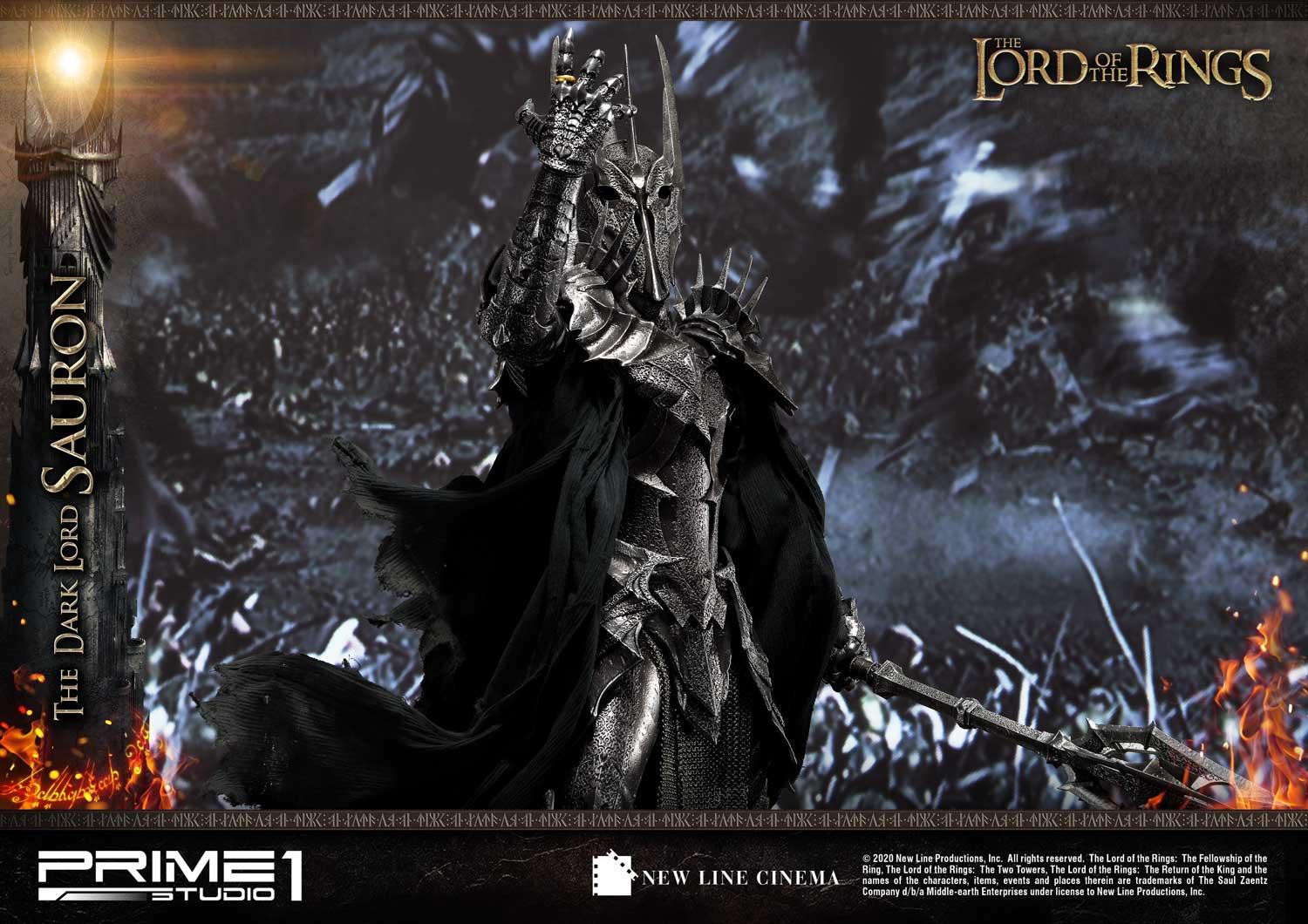 The Lord of the Rings: The Fellowship of the Ring - Sauron - Premium Masterline  (PMLOTR-01) - 1/4 (Prime 1 Studio) photo 9
