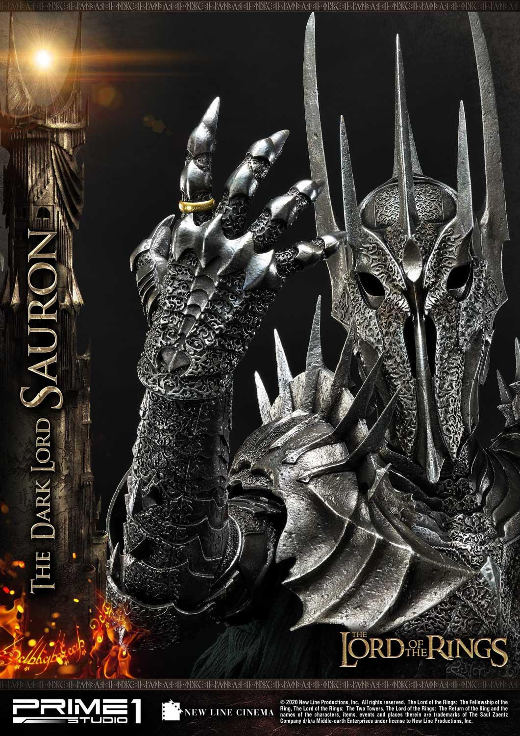 The Lord of the Rings: The Fellowship of the Ring - Sauron - Premium Masterline  (PMLOTR-01) - 1/4 (Prime 1 Studio) photo 15