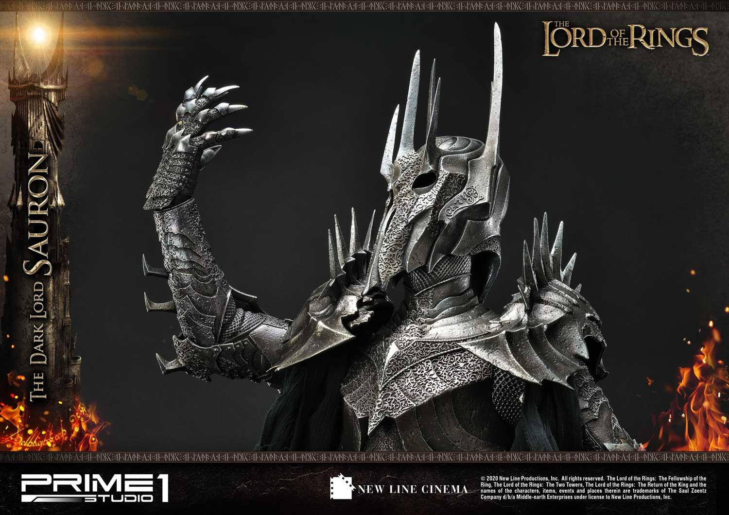 The Lord of the Rings: The Fellowship of the Ring - Sauron - Premium Masterline  (PMLOTR-01) - 1/4 (Prime 1 Studio) photo 16